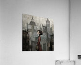 Crimson Silence Acrylic Print