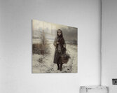 Winters Errand Acrylic Print