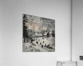Frozen Village Comes to Life Acrylic Print
