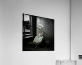 The Girl by the Wall Acrylic Print