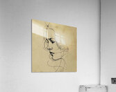 Inked with Uncertainty Acrylic Print