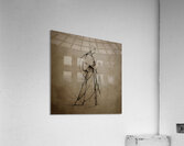 Drawing the Line Acrylic Print