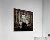 Three Gazes Acrylic Print