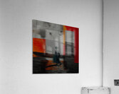 Burnt Orange Silence Acrylic Print