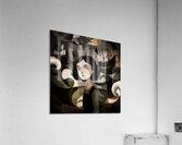 Folded Seas Acrylic Print