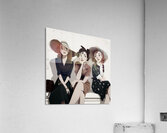 Between Glances Acrylic Print