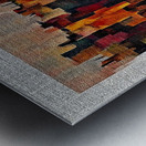 Midnight Mosaic Metal print