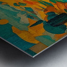 Beneath a Turquoise Sky Metal print