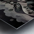 When Shadows Wander Metal print