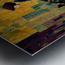 The Yellow Machine Metal print