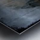 Fading Footsteps Metal print