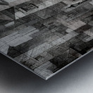 The Waiting Metal print