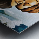 The Kiss Metal print