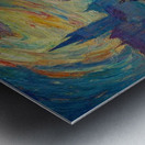 On Painted Roads Metal print