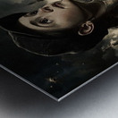 Falling Stars Metal print