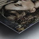 City Sisters Metal print