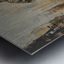 Silent Glow Metal print