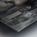 The Past Behind Me Metal print