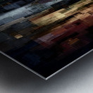 Midnight Through the Cracks Metal print