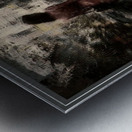 Crosswalk Silence Metal print