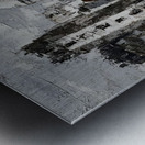 Crimson and Cream Metal print