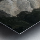 The Listening Pines Metal print