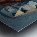 Echoes in Geometry Metal print