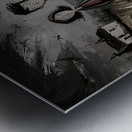 Where the Field Ends Metal print