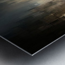 The Blur Between Worlds Metal print