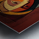 Stitched in Colours Metal print