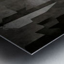 Grey Horizons Metal print