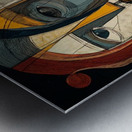 The Split Within Metal print