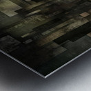 The Gray City Metal print