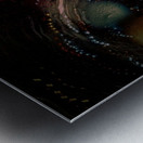 Spiral of Holiday Light Metal print