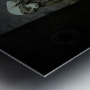 The Girl by the Wall Metal print