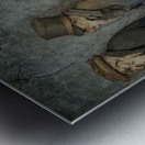 The Breadline Metal print