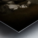 When Questions Pause Metal print