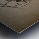 Drawing the Line Metal print