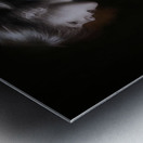 Becoming Light Metal print