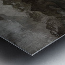 Through the Folded Earth Metal print