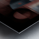 The Geometry of Quiet Metal print