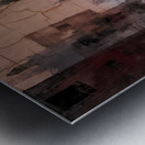 The Street Remembers Joy Metal print