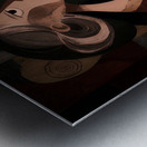 The Quiet Between Ages Metal print