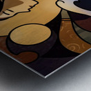 Painted Stillness Metal print