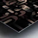 The Language of Curves Metal print