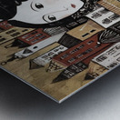 A City Listens Metal print