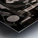 Geometry of a Wandering Mind Metal print