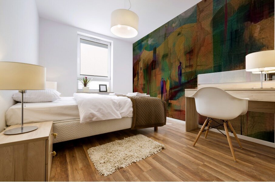 The Memory Travelers Mural print