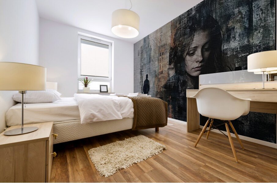 Where We Parted Mural print