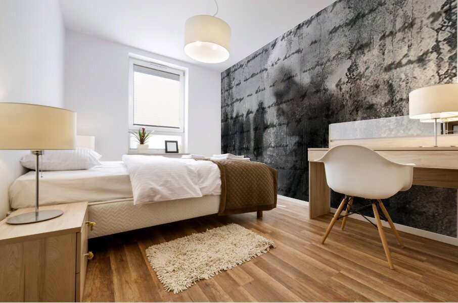 When Memory Rusts Mural print